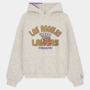 MADHAPPY X LAKERS SIDE POCKET HERITAGE HOODIE